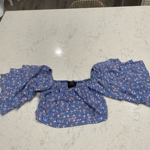 Blue Life Hanna crop top M